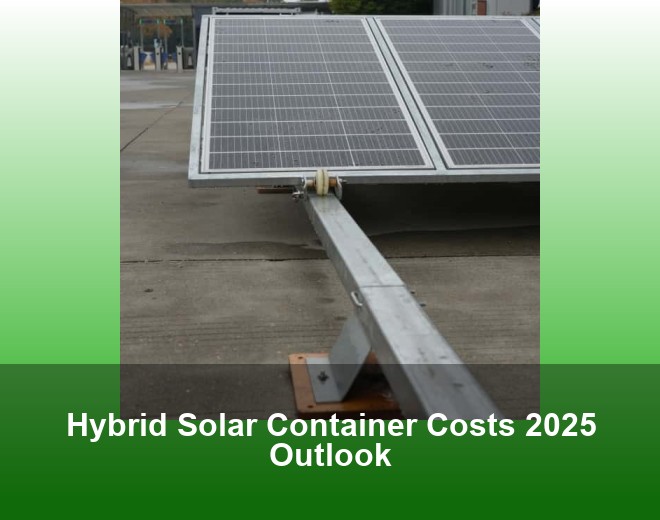 Hybrid Solar Container Costs 2025 Outlook